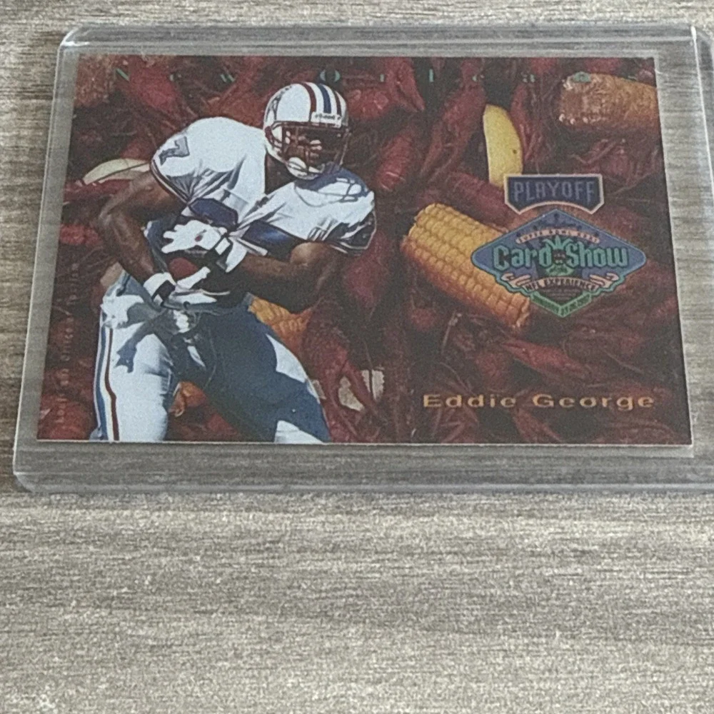 NFL Tennessee Titans Rookie Football Card Lot Steve McNair Eddie George Oilers